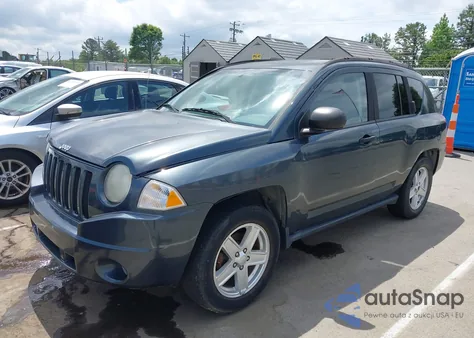 2007 Jeep Compass Sport z USA, uszkodzony, nr VIN 1J8FF47W17D597598